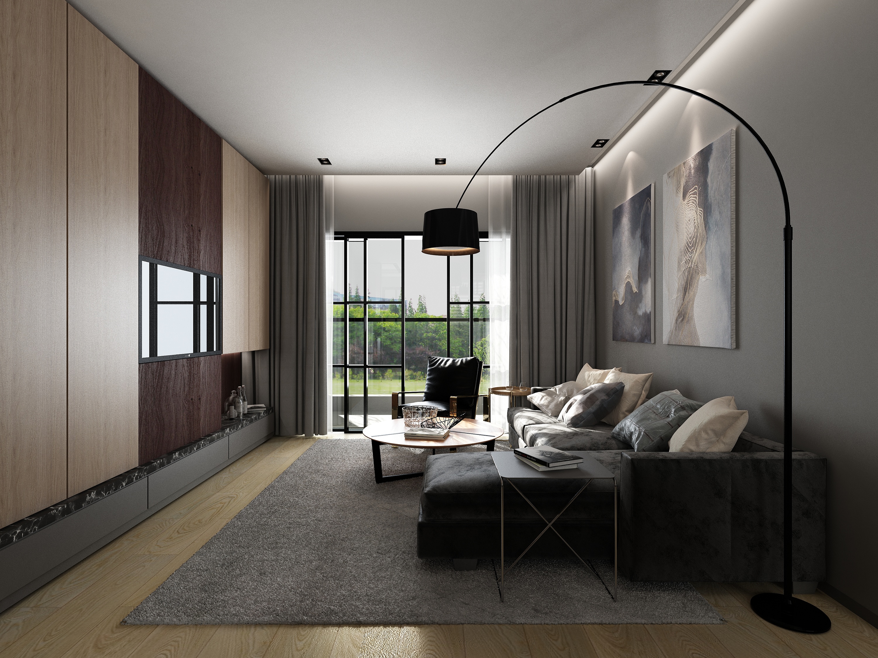 一个练习|空间|家装设计|怪啊萌 - 原创作品 - 站酷 (zcool)