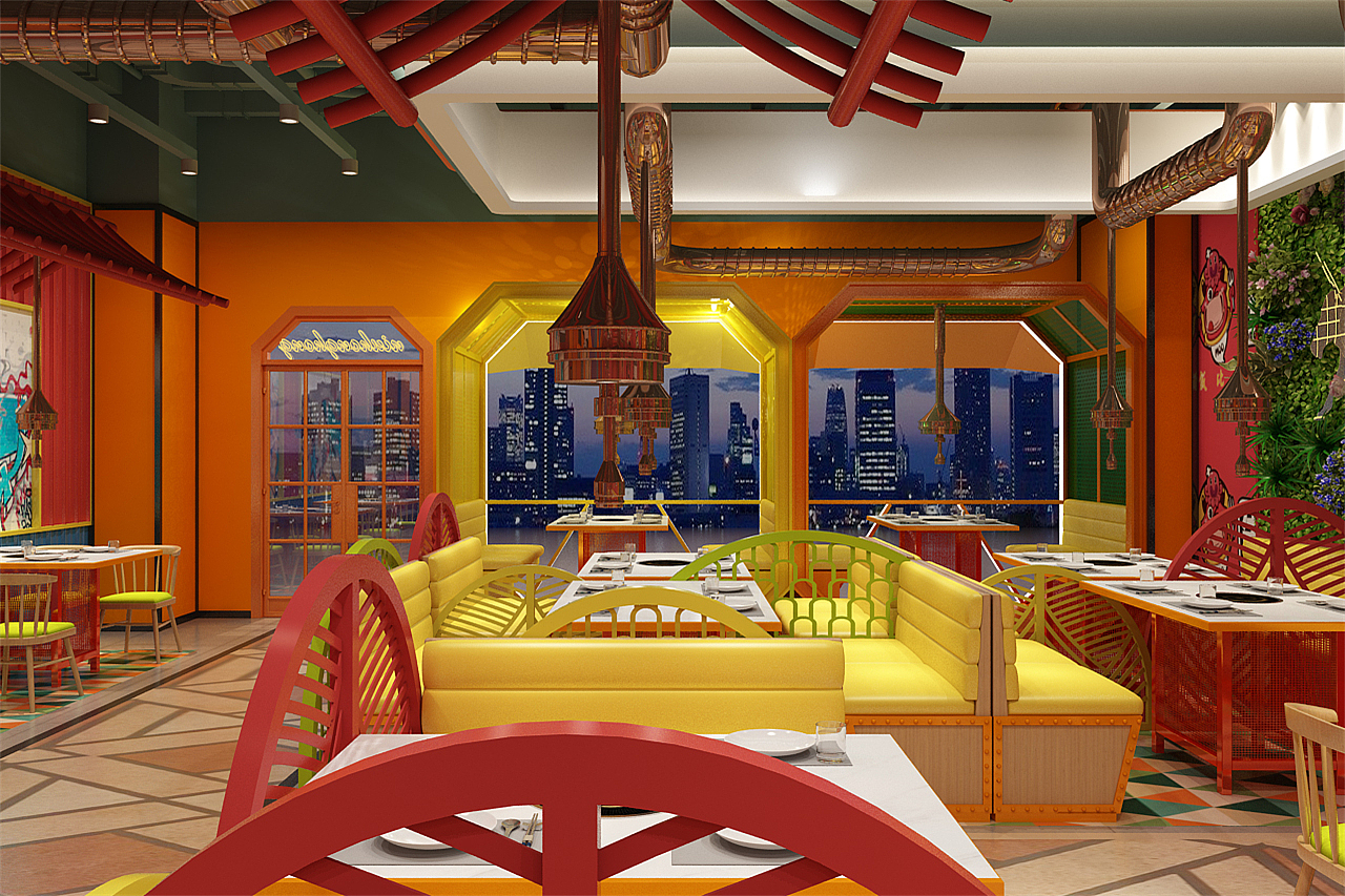 日式烤肉店设计|韩式烤肉店设计|烤肉店广告设计