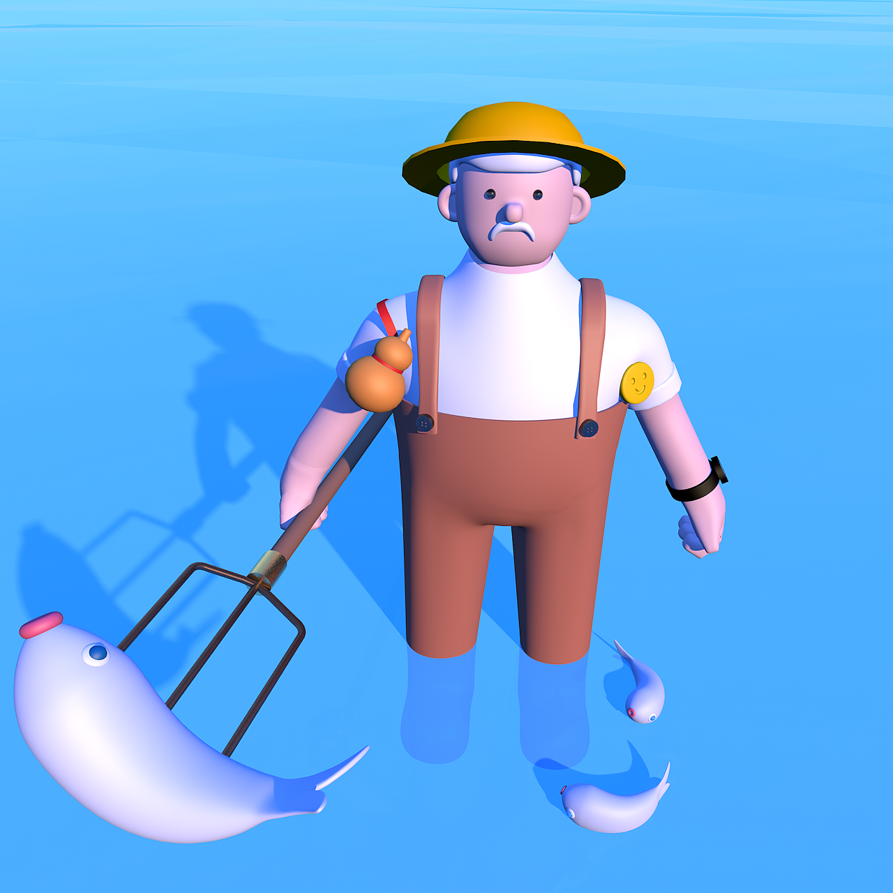 2019年C4D作品（图ZMTU4MTY0ODI0） - 人物/生物 - 站酷设计师TT向上生长原创素材 - 站酷ZCOOL