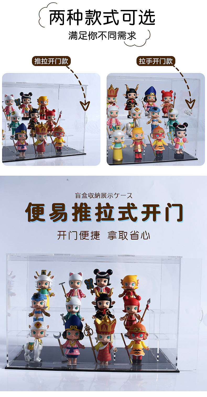 亚克力阶梯展示盒详情