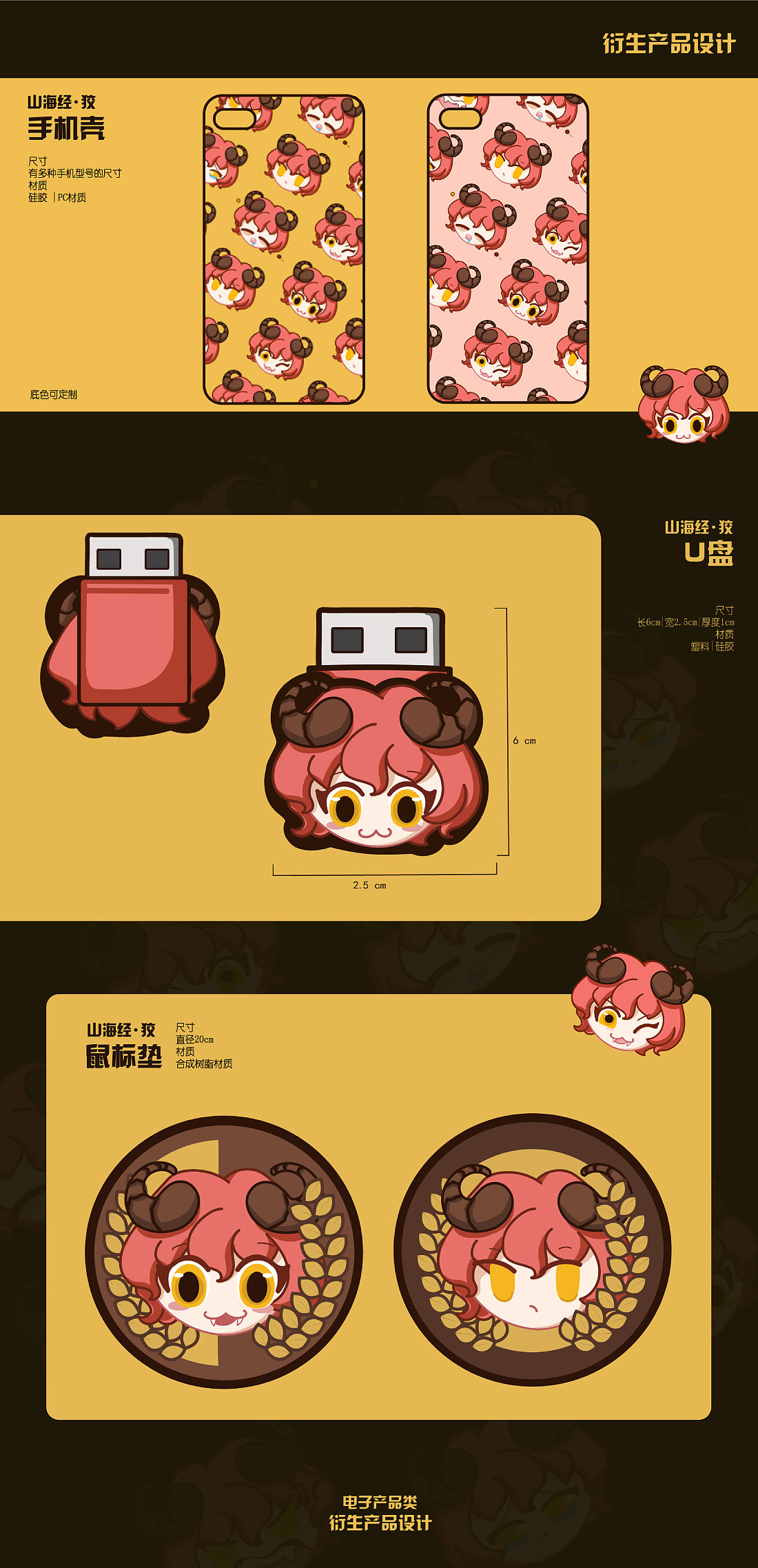 山海经异兽狡 IP形象设计