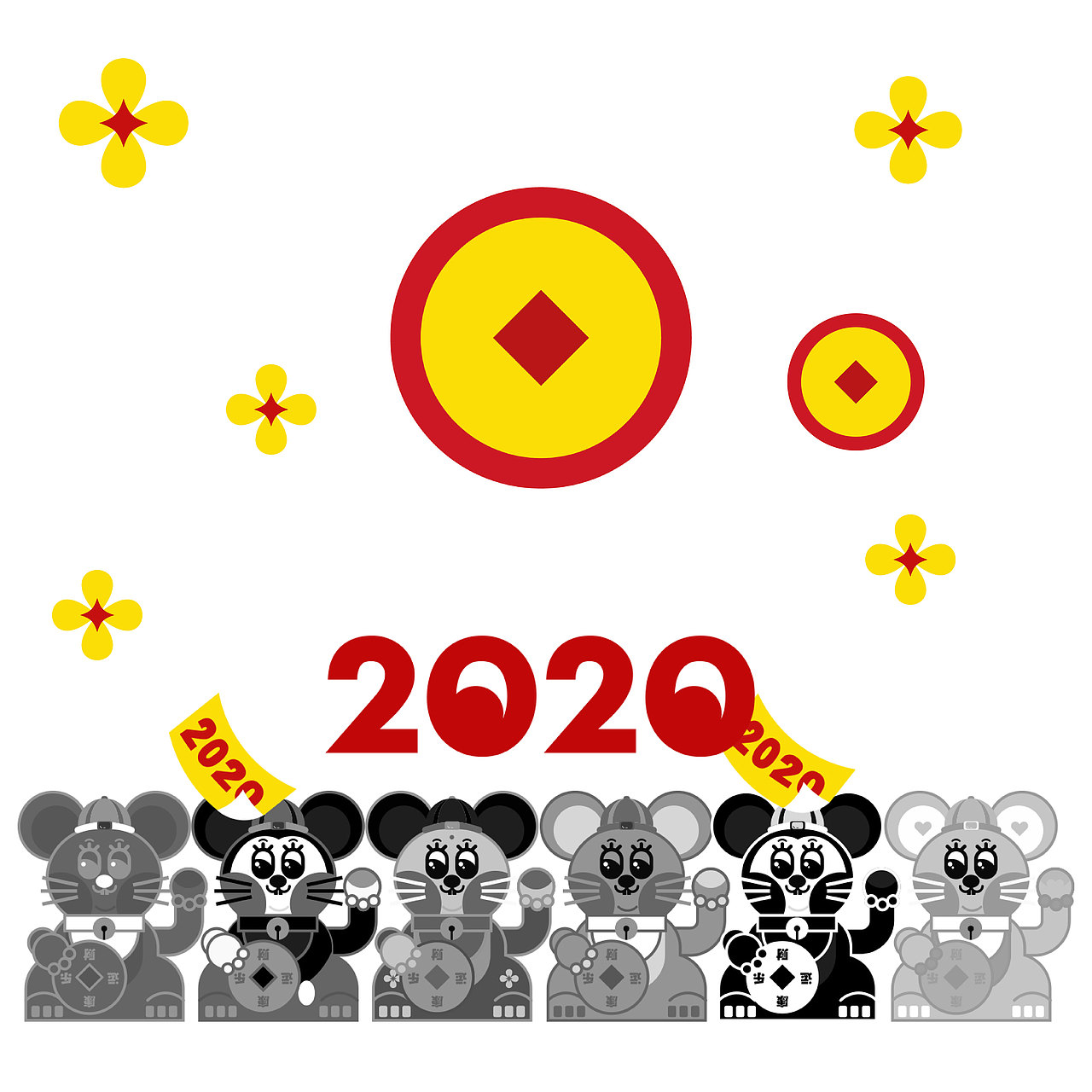 贰零贰零FORTUNE MOUSE2020（图ZMTkzNTM2NDcy） - 其他平面 - 站酷设计师SUPERXTOP原创素材 - 站酷ZCOOL
