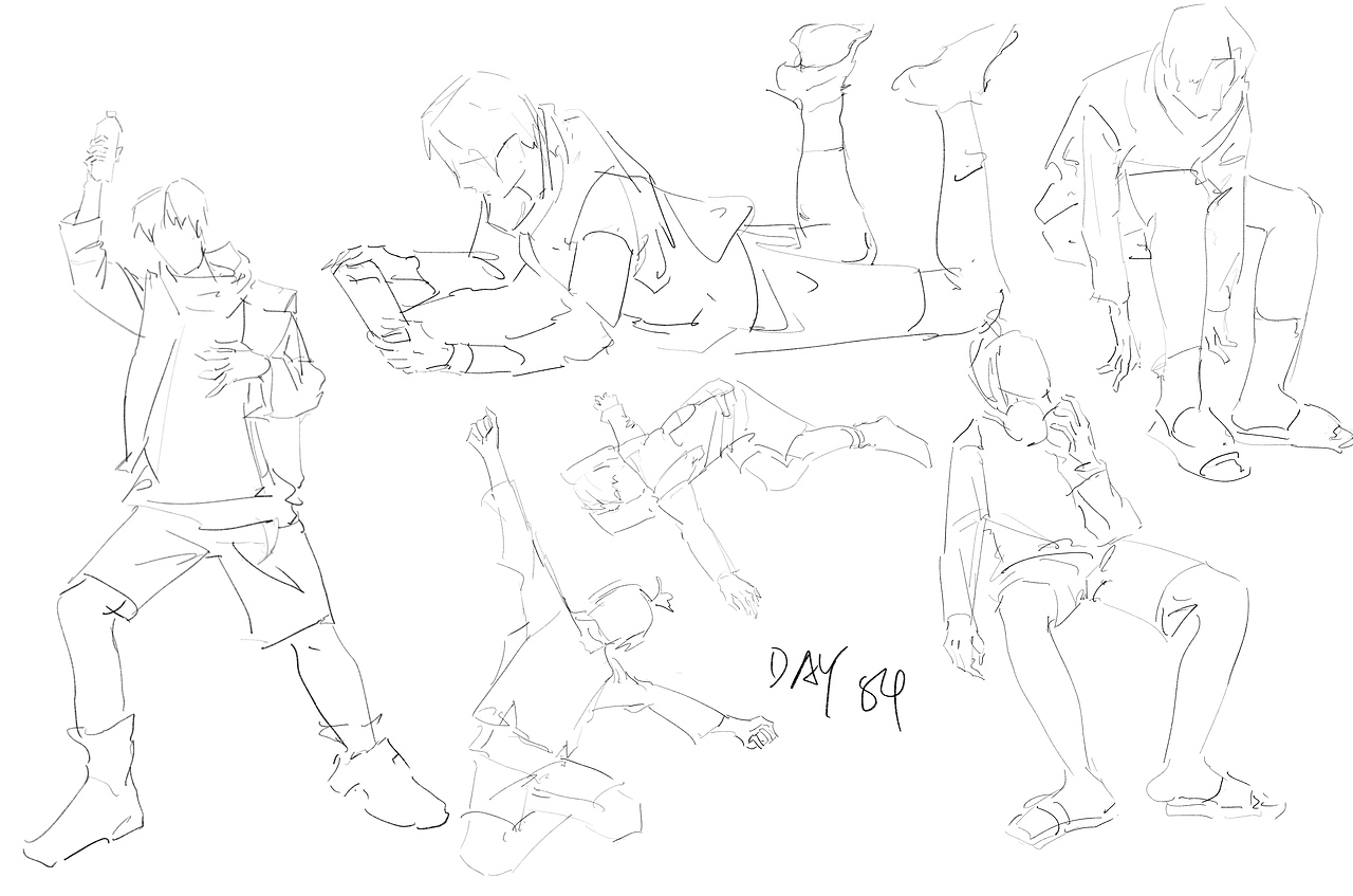 #速写60天挑战赛# day54@速写班长