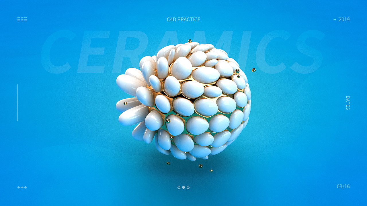 几个C4D的练习（图ZMTUxMzc0OTk2） - 其他三维 - 站酷设计师xiao风原创素材 - 站酷ZCOOL