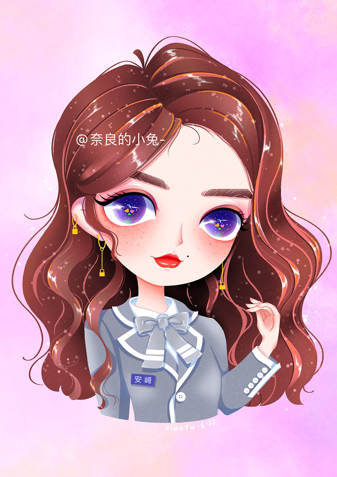 『小兔插画』THE9专属萌系头像31图,高能预警