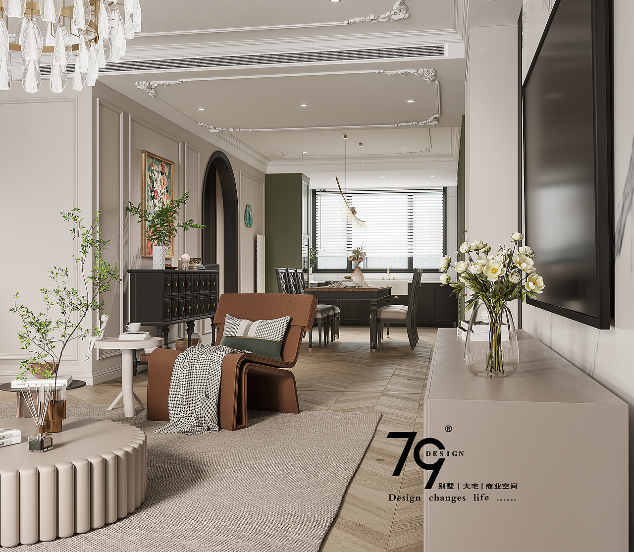 现代法式（图ZMjkyNDQxMjM2） - 家装设计 - 站酷设计师麻麻大人原创素材 - 站酷ZCOOL