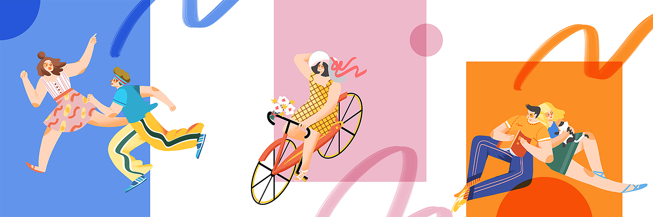 野餐（图ZMTU3NzU3ODIw） - 商业插画 - 站酷设计师Eve3L原创素材 - 站酷ZCOOL