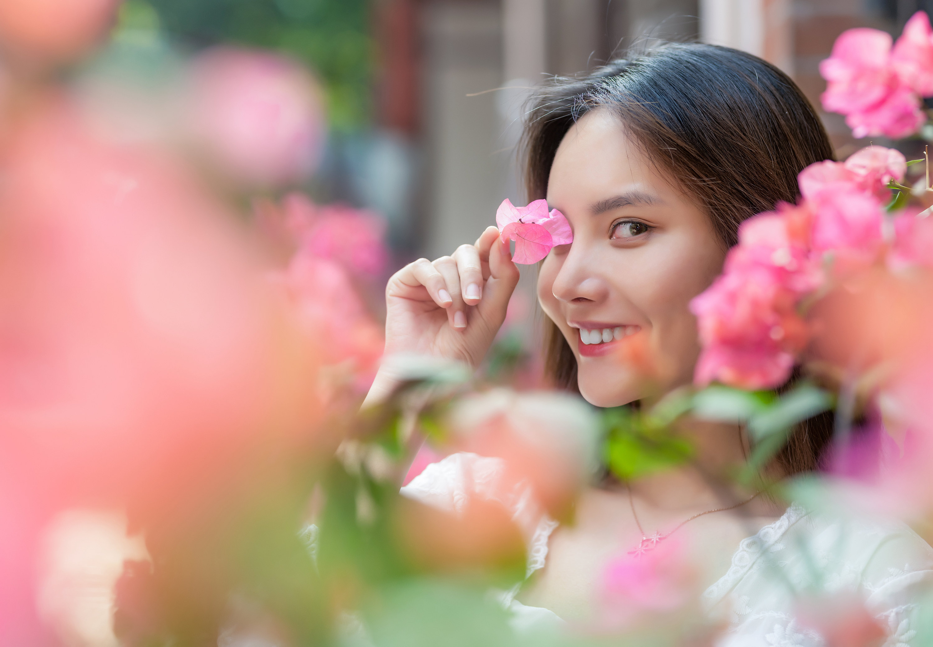 赏花|摄影|人像摄影|开心的雪糕 - 原创作品 - 站酷 (zcool)