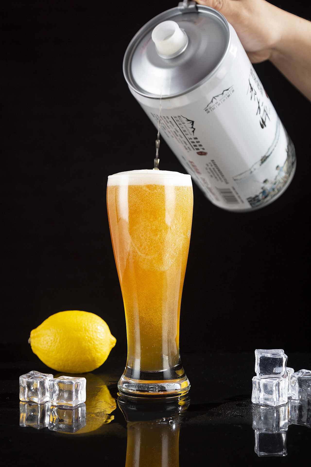 产品摄影—啤酒拍摄