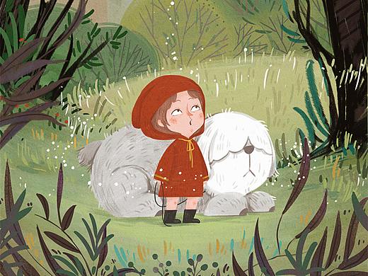 儿童绘画-森林的故事