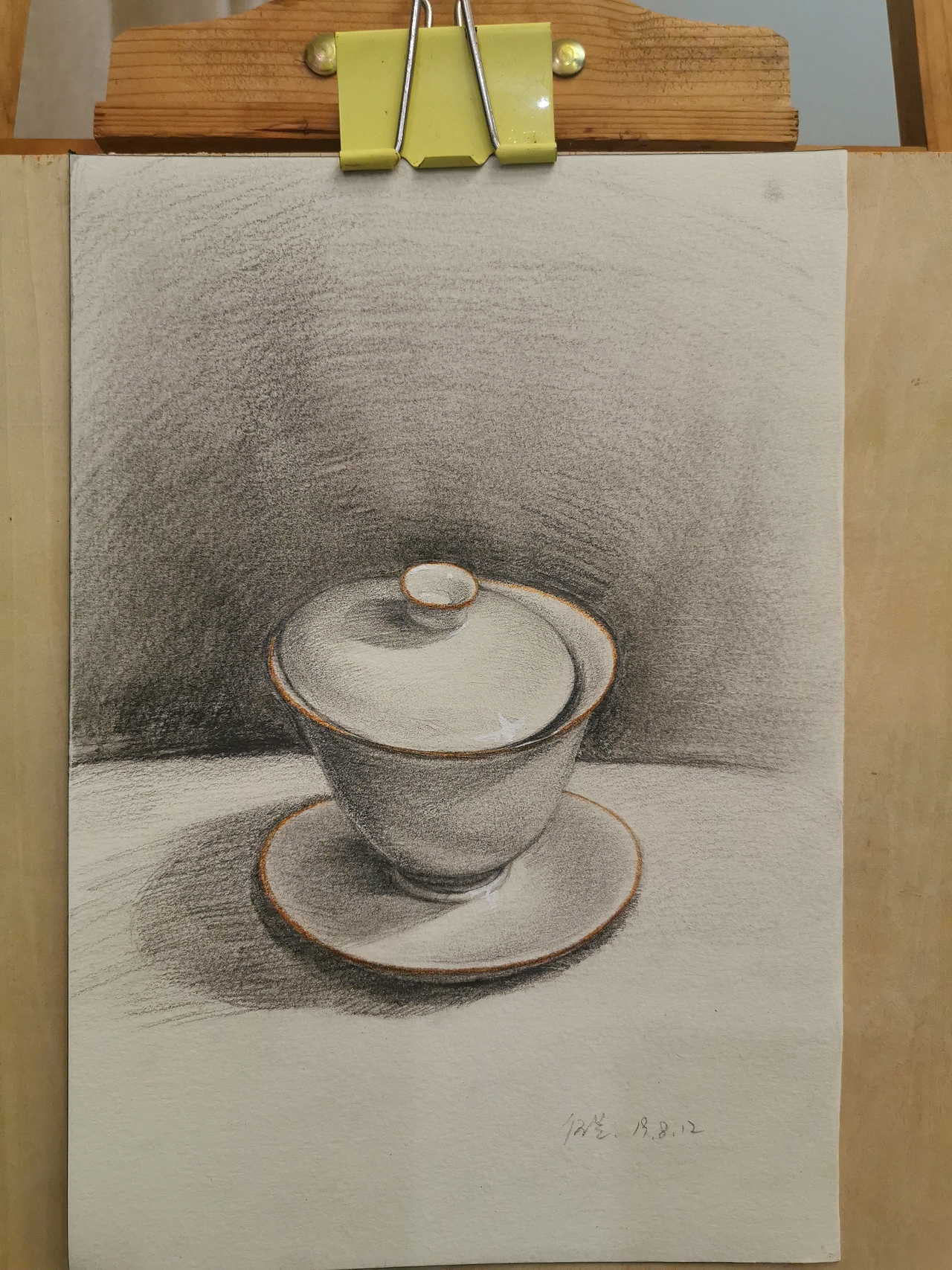 盖碗|纯艺术|绘画|小山山滴画画日常_原创作品-站酷zcool