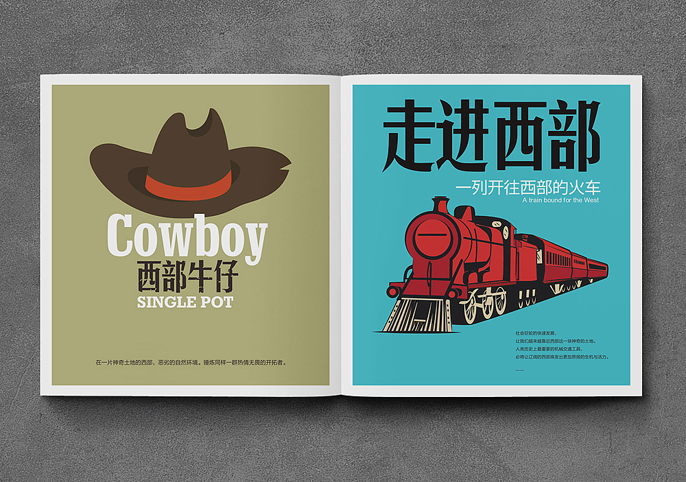 郑州西部大盘鸡VI提升—西部来客VI设计