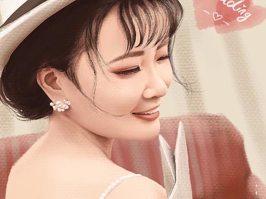 给仙女的一幅画（附上作画过程）（个人主页-ZMzk2OTMwODg=） - 艺术插画 - 站酷设计师鹿鹿有为l原创素材 - 站酷ZCOOL