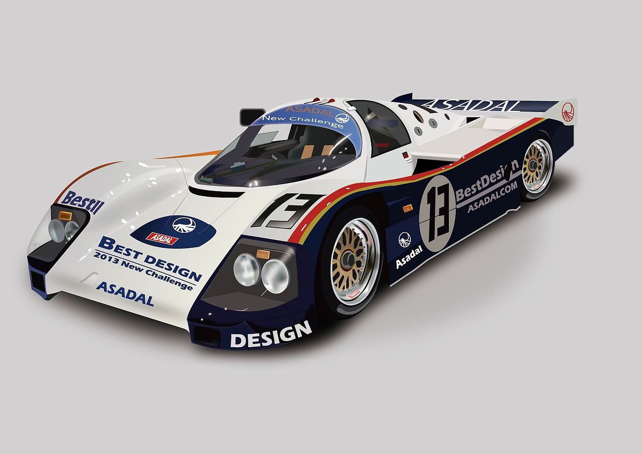 赛车|平面|图案|安安先生_原创作品-站酷zcool