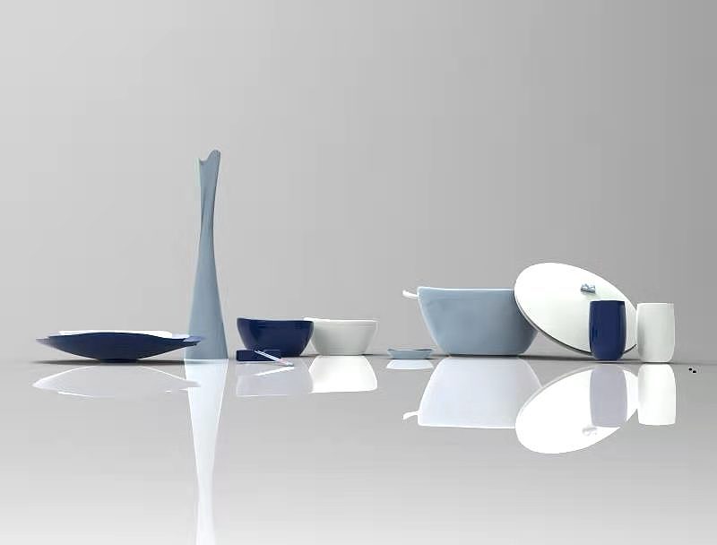 海洋系列餐具设计
