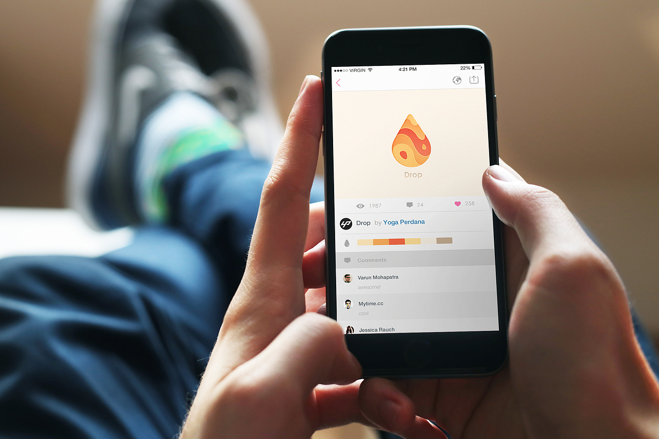 Dribbble for iOS 界面设计（毕业设计）多图～（图ZMzM3NjAxMDA=） - APP界面 - 站酷设计师一恢原创素材 - 站酷ZCOOL