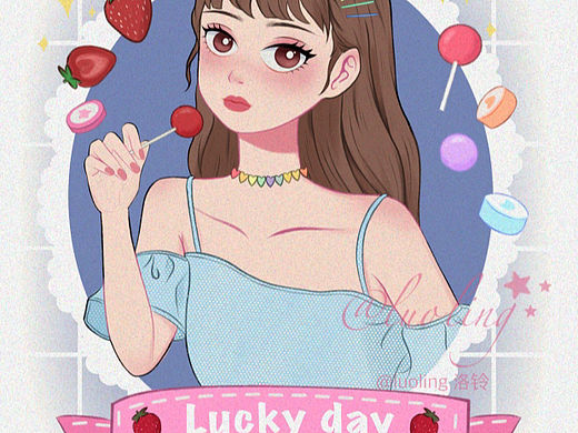 爱吃甜的女孩运气都不会太差