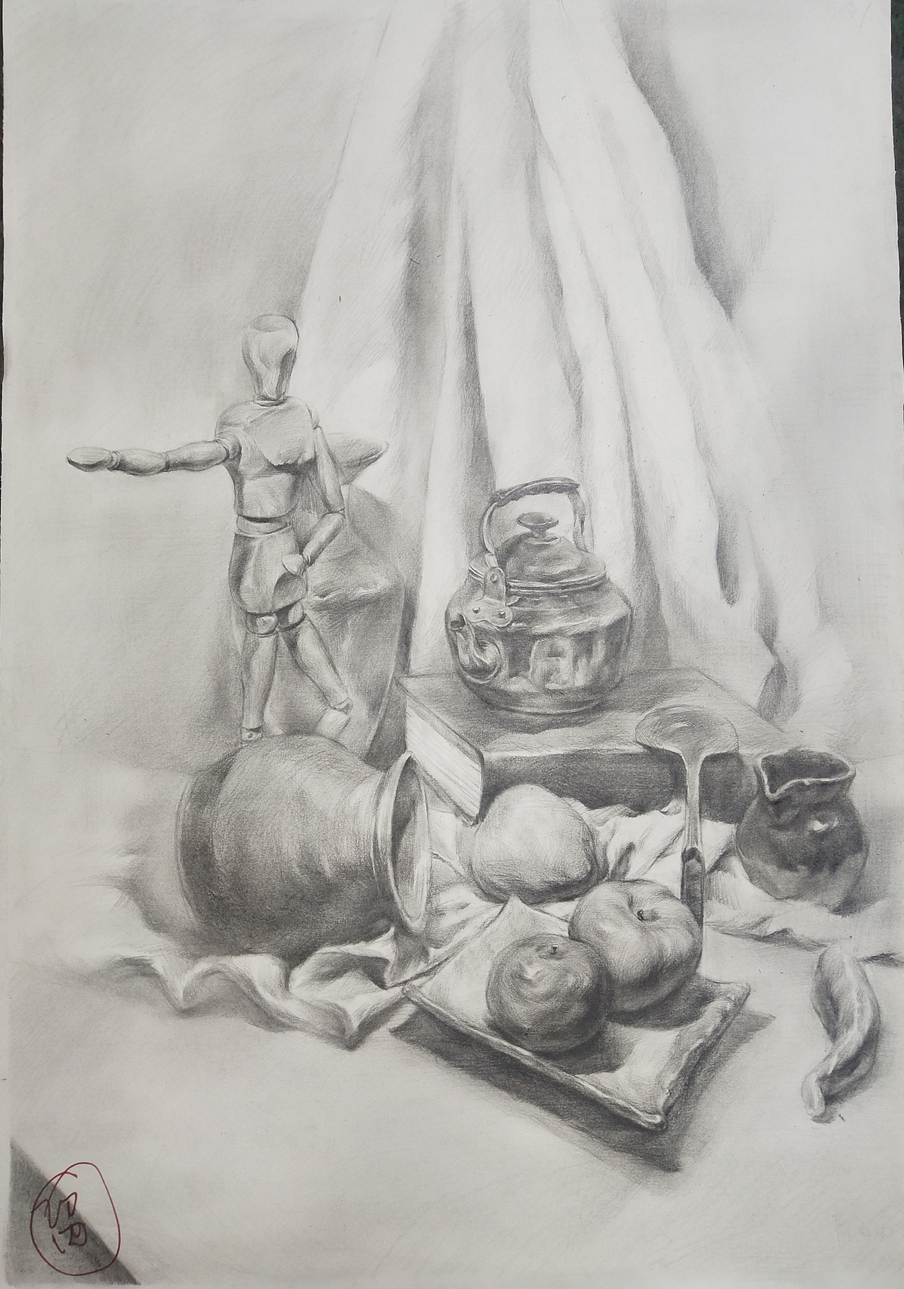 基础素描（图ZMTM1NDU0NzY4） - 绘画 - 站酷设计师小佬儿原创素材 - 站酷ZCOOL