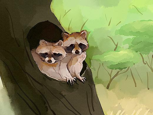 Ps手绘水彩插画系列作品（附步骤）