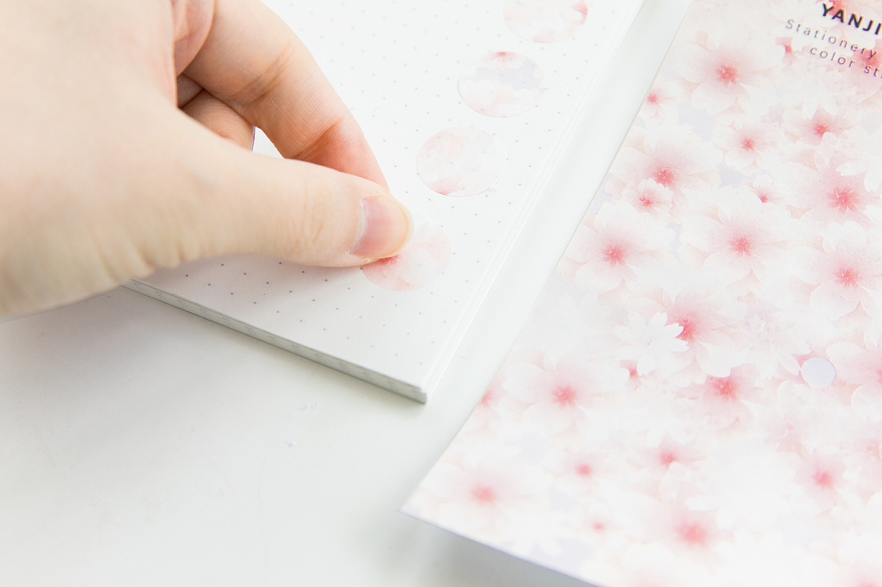 文创产品 | ins复古圆点贴