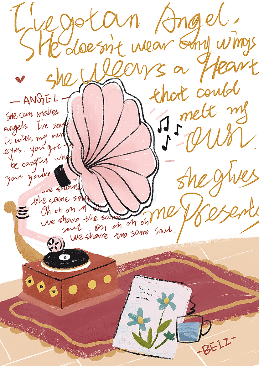 留声机|插画|商业插画|北知知beiz - 原创作品 - 站酷 (zcool)