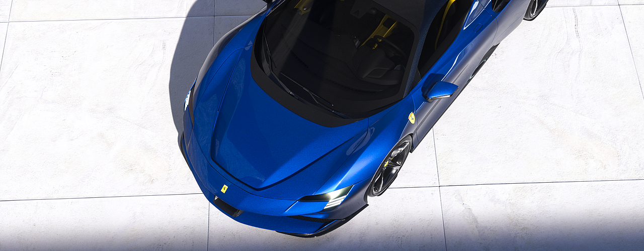 Ferrari-SF90-V8 Stradale CGI Photography