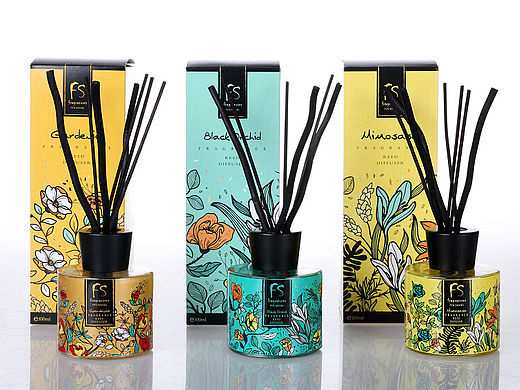 Reed Diffuser Packaging Design ②