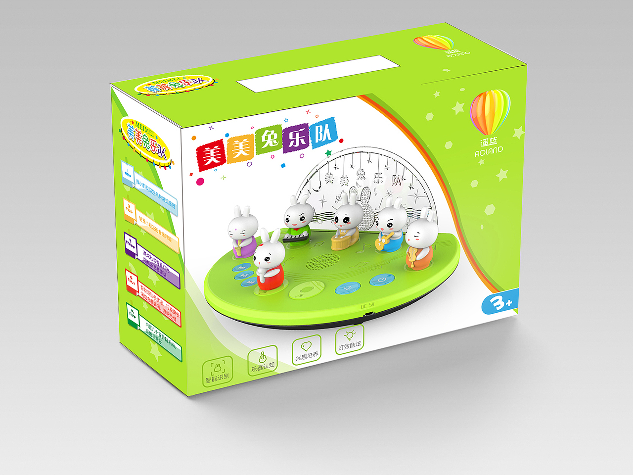 美美兔樂(lè)隊(duì)包裝（圖ZOTQ0NjA4MDQ=） - 包裝 - 站酷設(shè)計(jì)師mavis芷茵原創(chuàng)素材 - 站酷ZCOOL