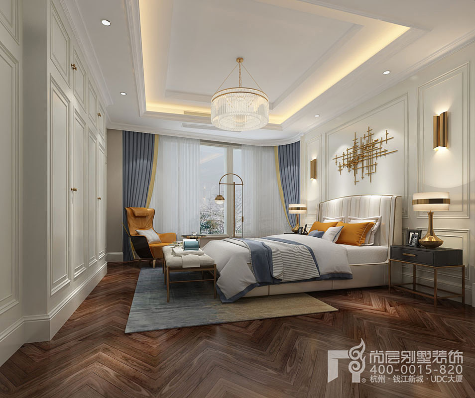 简约美式设计风格别墅装饰设计案例 实景拍摄照片