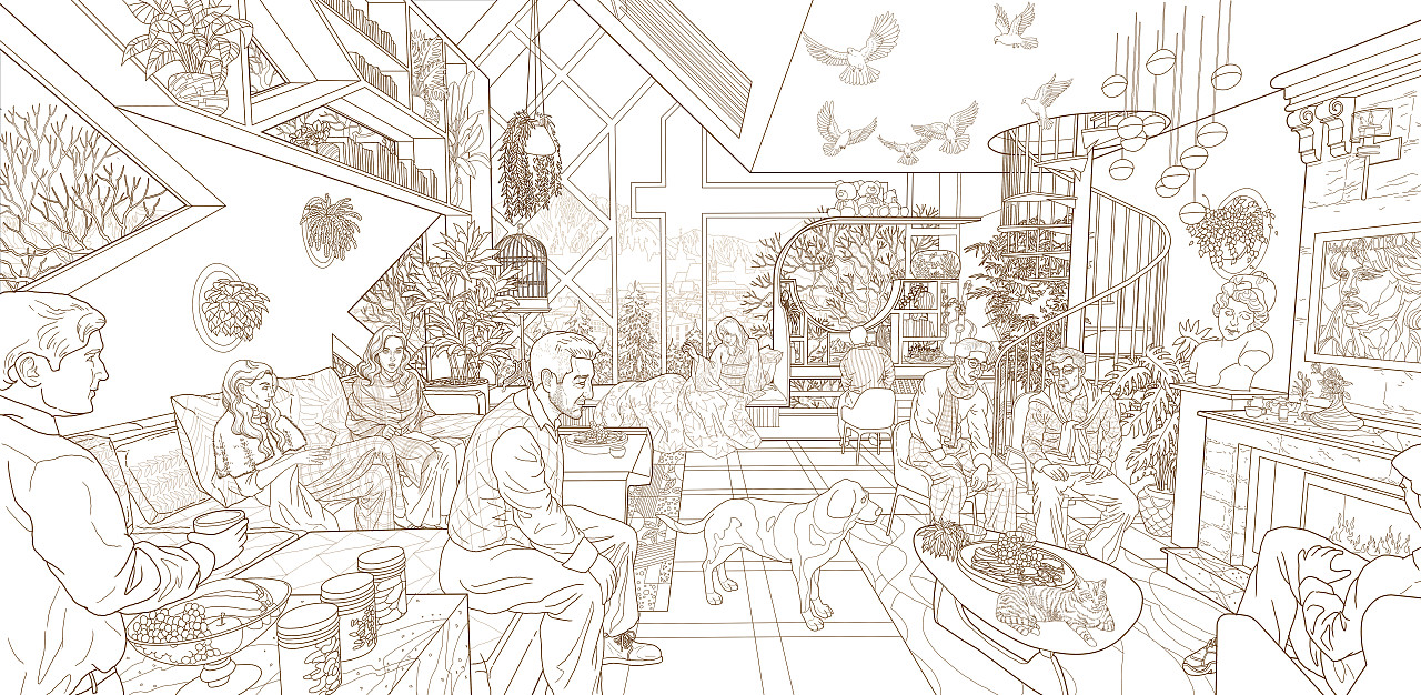 北国暖阳（图ZMzgxNDE1MzY0） - 创作习作 - 站酷设计师一堆花岗岩原创素材 - 站酷ZCOOL