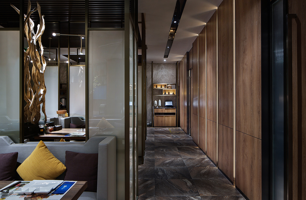 铁板烧设计案例/铁板烧装修案例