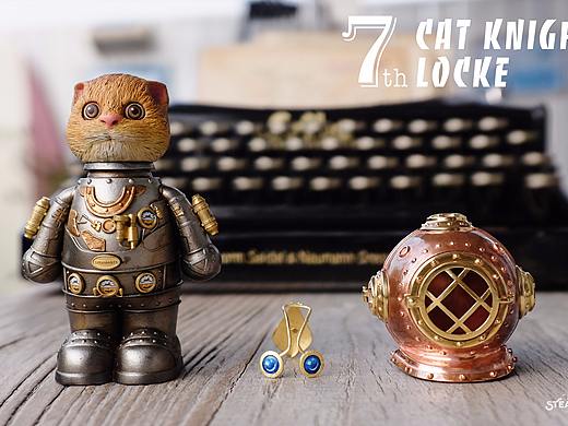 蒸汽工厂SteamArts七周年限定Q版猫骑士洛克