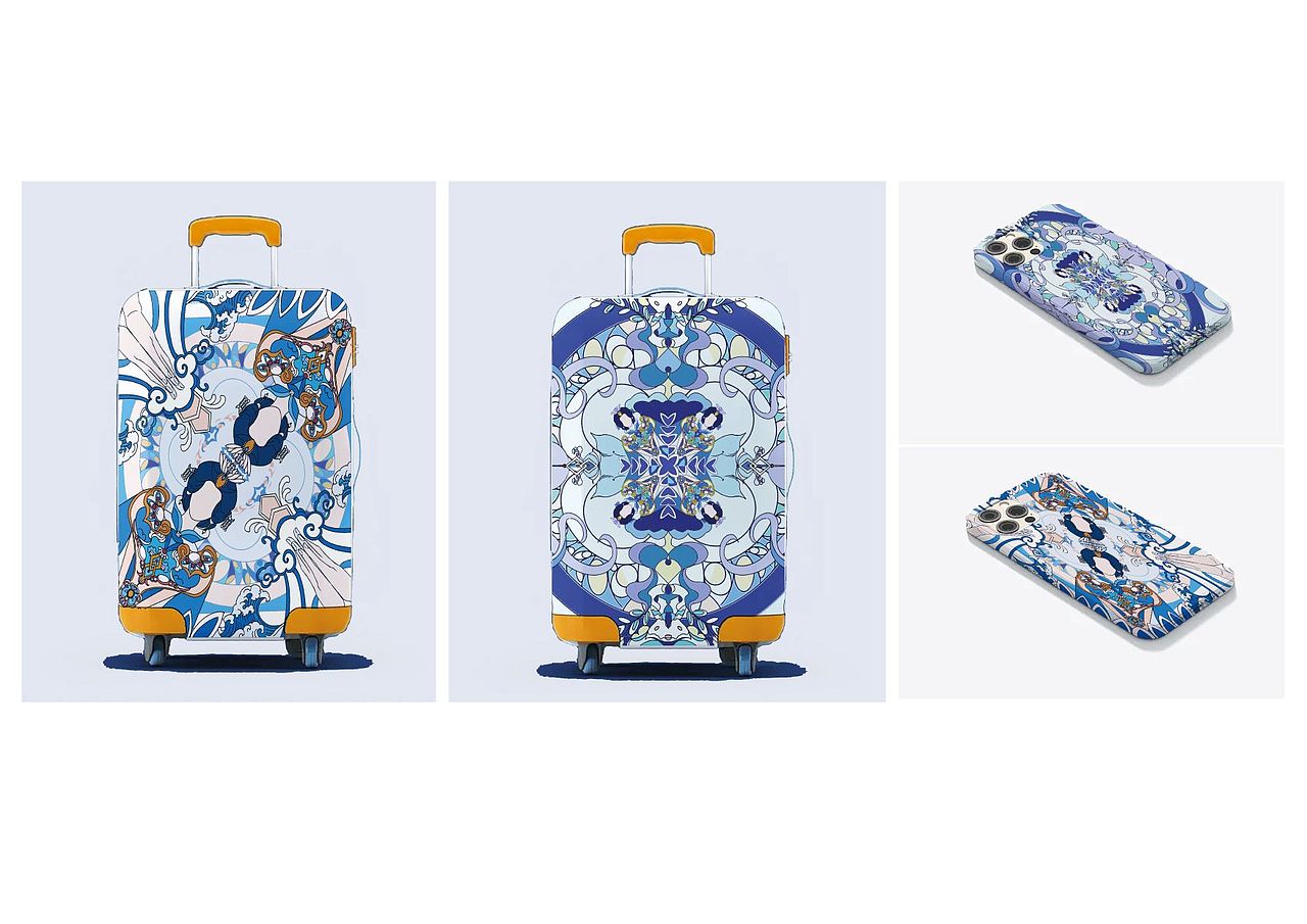 海祈，妈祖海洋文化文创设计（图ZMzU1MjU5ODUy） - 图案 - 站酷设计师忘川孤溪原创素材 - 站酷ZCOOL