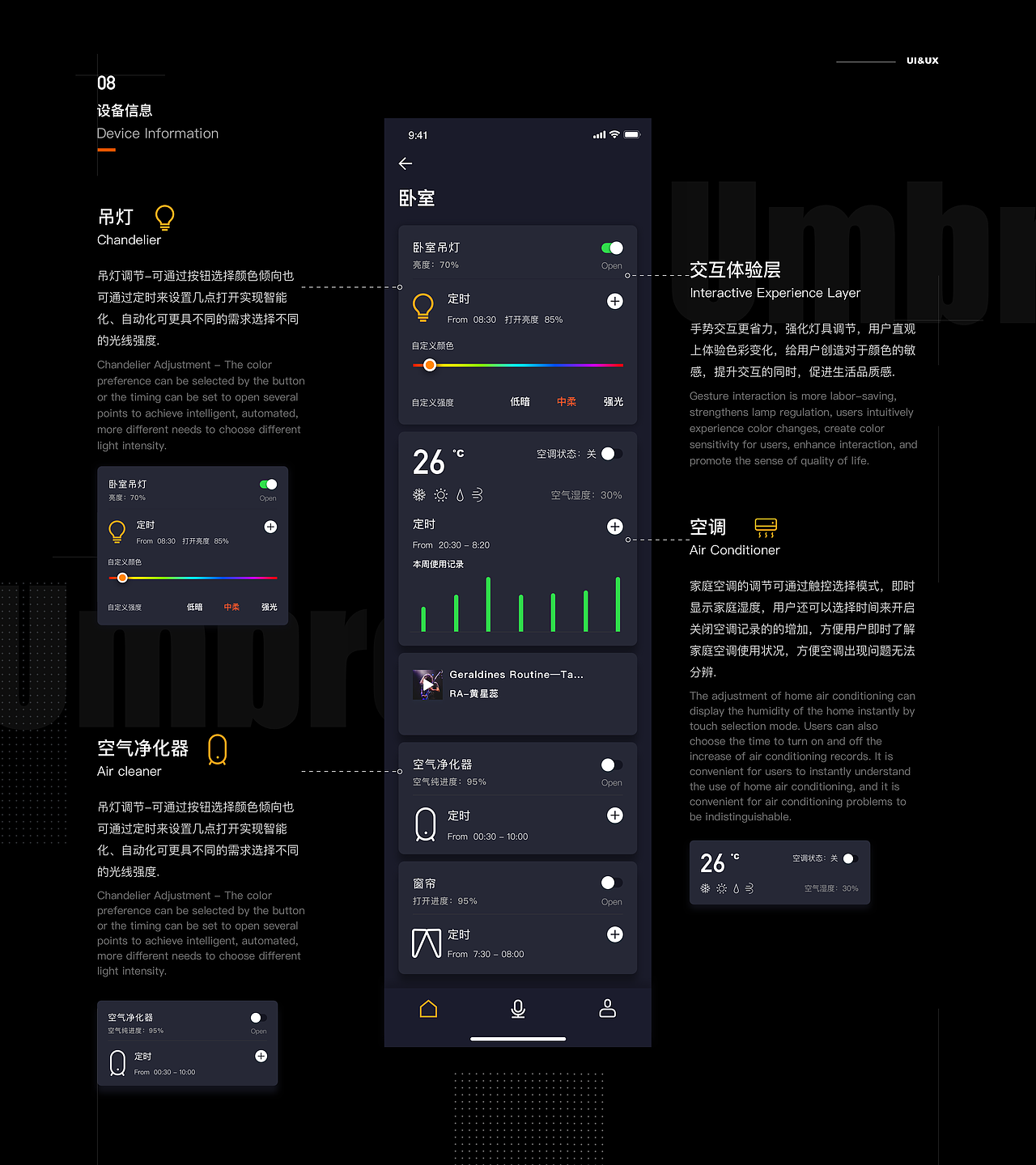 Umbrella - 智能家居APP（图ZMTU1MDM2MDY0） - APP界面 - 站酷设计师方块V原创素材 - 站酷ZCOOL
