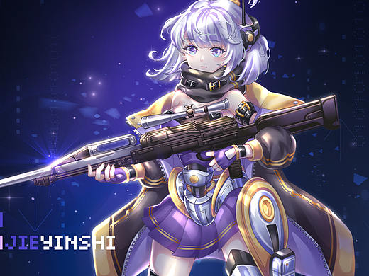 科技感少女