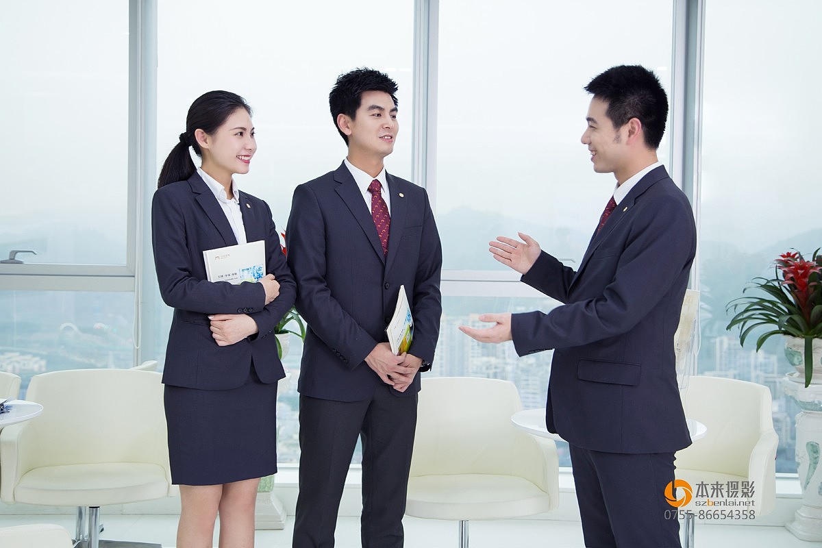 小牛资本员工集体照拍摄 深圳商务人像摄影 本来摄影