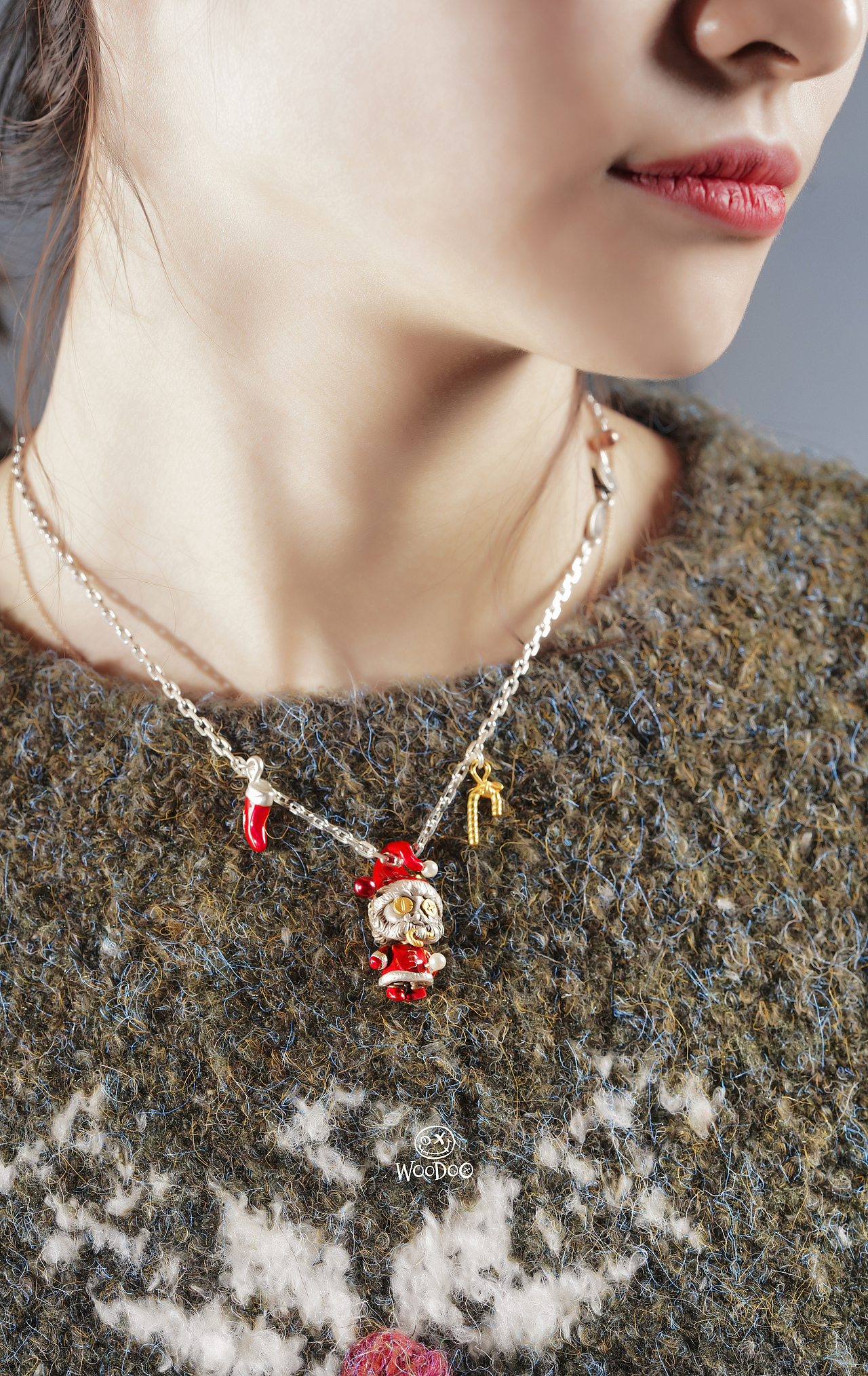 WODOO•圣诞限定圣诞老人🎅（图ZMjUxNzMzMjI4） - 首饰设计 - 站酷设计师VULCAN伏尔甘原创素材 - 站酷ZCOOL