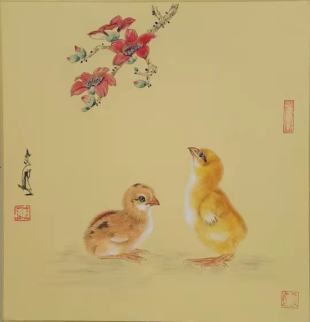画家王文波作品欣赏（图ZMjg3NzAzNjg0） - 绘画 - 站酷设计师易阁字画网张小克原创素材 - 站酷ZCOOL