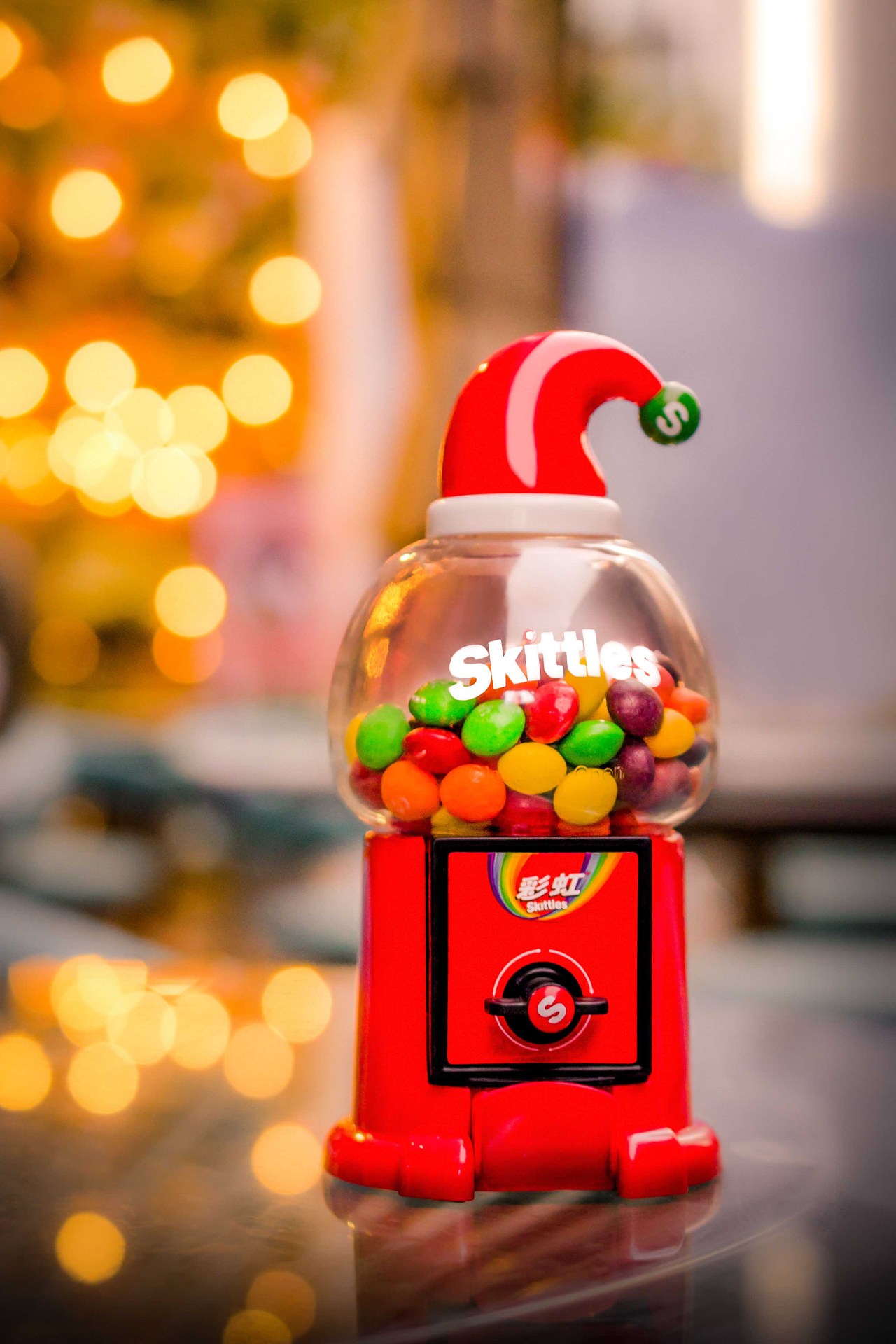 玛氏彩虹糖圣诞小豆机