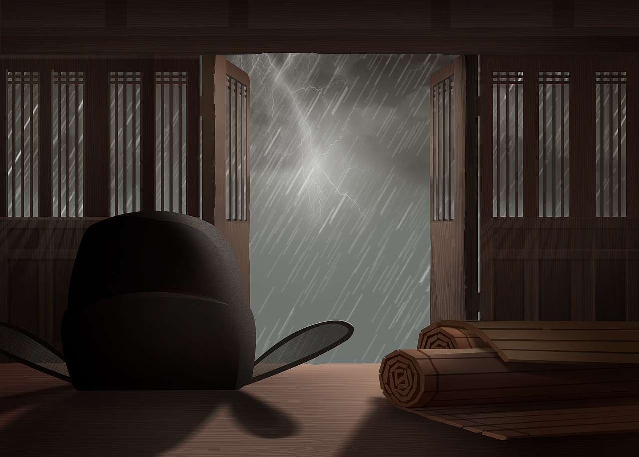雷雨天|插画|概念设定|南姑娘_原创作品-站酷zcool