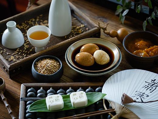 国风静物摄影 | 逢八月，金风染透，秋日小宴