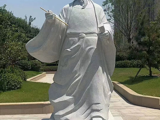 石雕人物雕塑历史名人雕刻