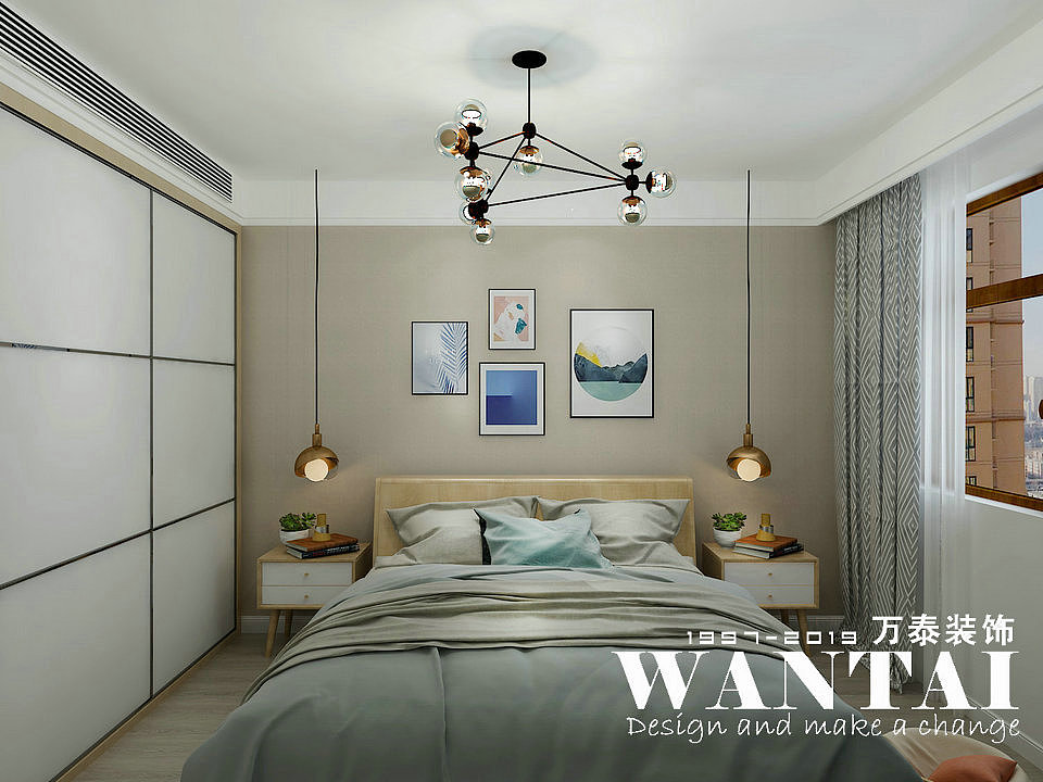 泰安装饰公司天竹佳苑116平现代简约装修效果图-张莎莎（图ZMTcyOTI2MzQw） - 家装设计 - 站酷设计师泰安小胖装修原创素材 - 站酷ZCOOL