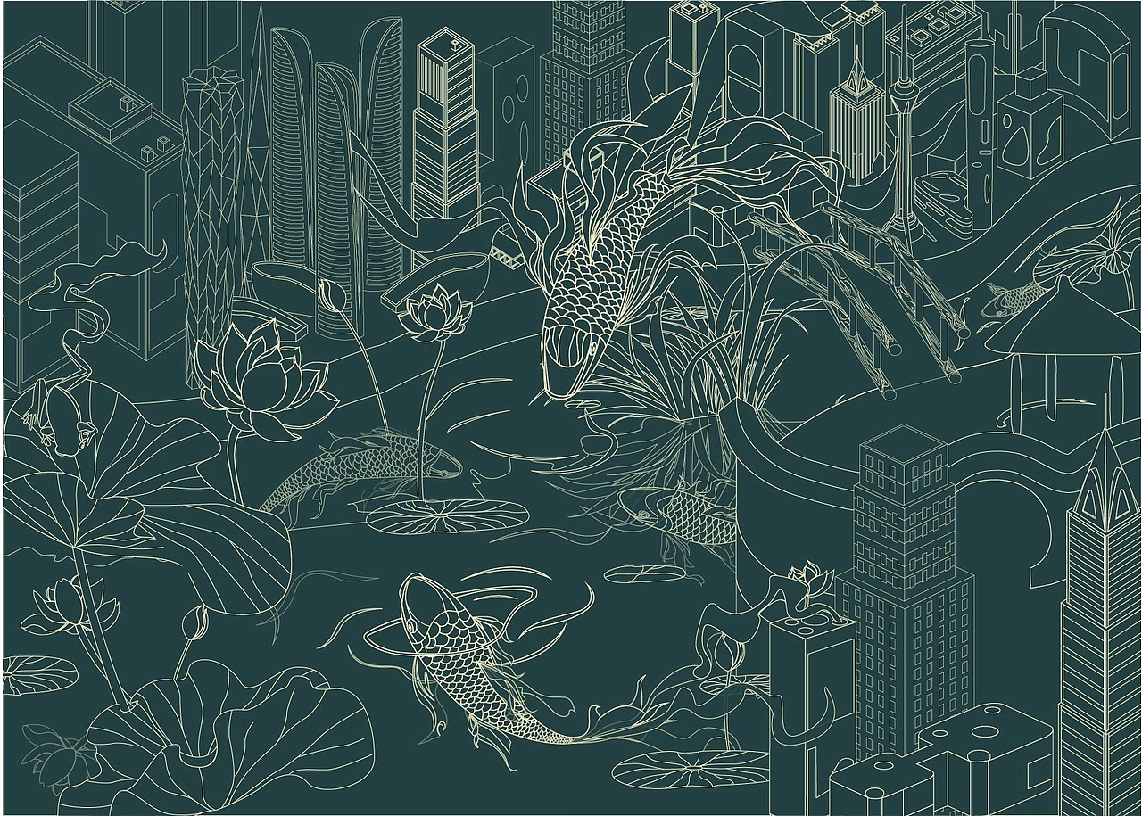 成都印象·一（图ZMTc5MzYxMTU2） - 商业插画 - 站酷设计师季夏迩柒原创素材 - 站酷ZCOOL