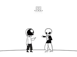 「銀河博物館」2020年宇航員系列臺歷插畫