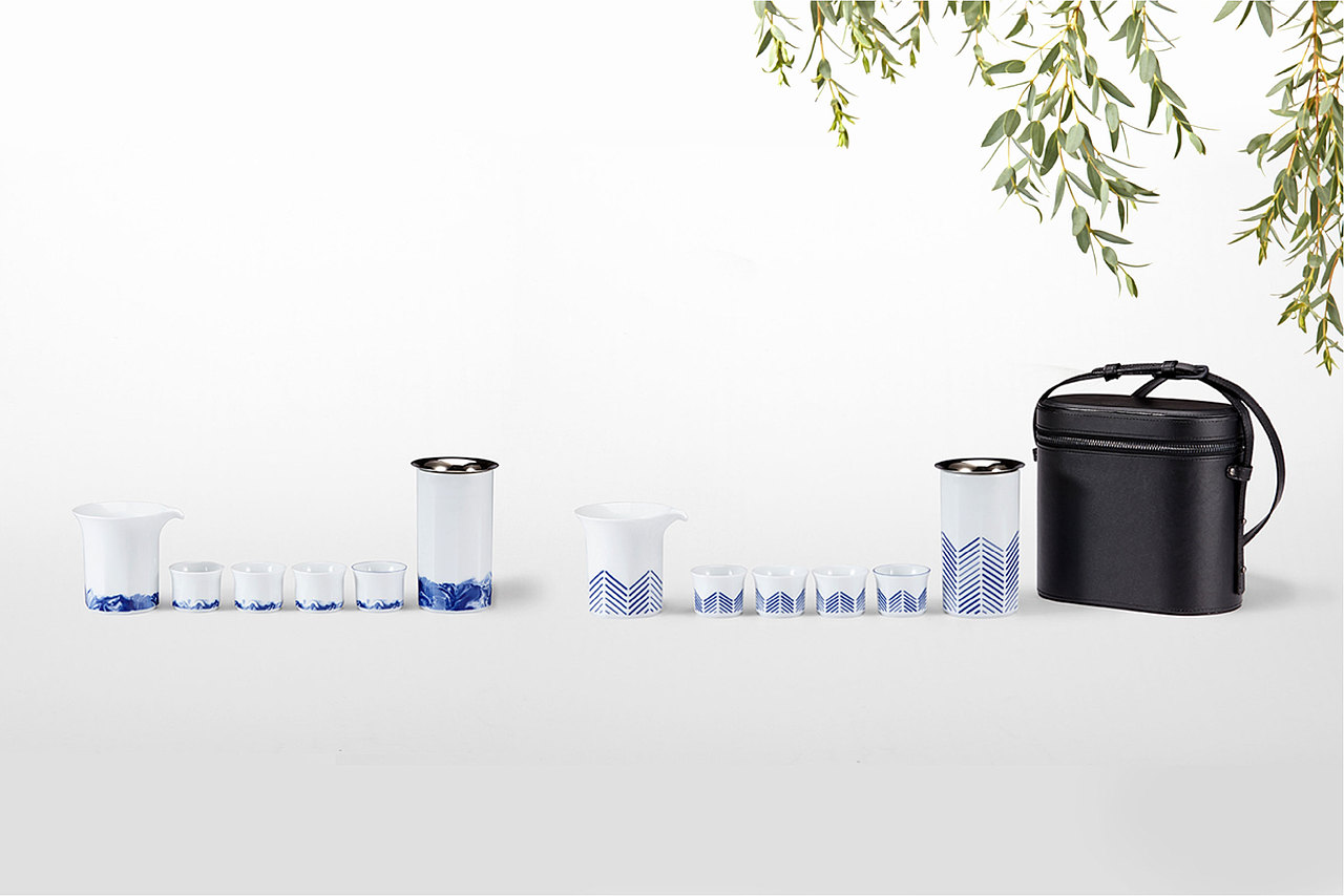 哲品 山海行· 雨拓|羽白 旅行茶具套装(图ZMjE4NzQ1NDE2) - 生活用品 - 站酷设计师许倩武原创素材 - 站酷ZCOOL