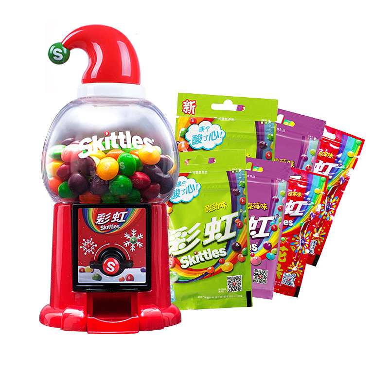 玛氏彩虹糖圣诞小豆机