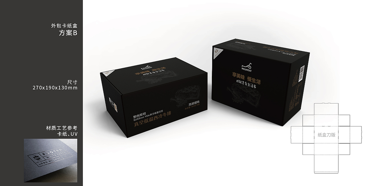 牛排包装