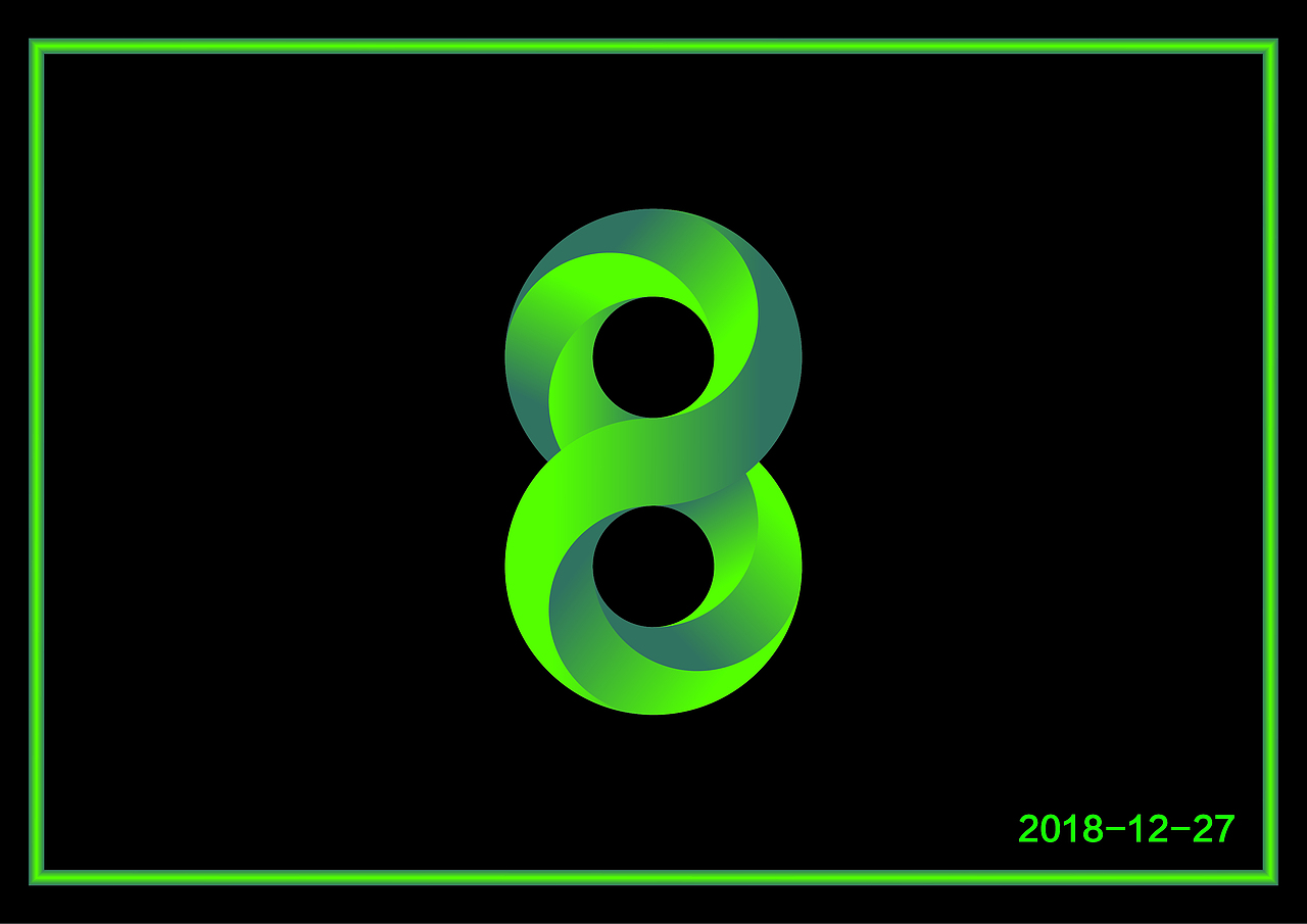 海报常用艺术数字8字体效果（图ZMTQwMDQ3NzA4） - 字体/字形 - 站酷设计师倾城3050原创素材 - 站酷ZCOOL