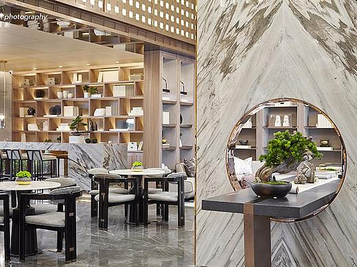 独尊建筑摄影：现代中式之万科魅力之城销售中心